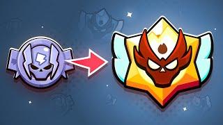 Silver to Masters but with only EPIC BRAWLERS! (Brawl Stars)