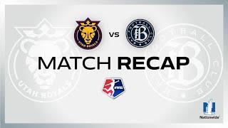 FULL HIGHLIGHTS | Utah Royals vs Bay FC