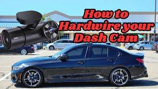 How to Hardwire your Dash Cam G20 M340i