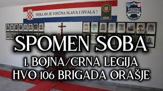 1. BOJNA / CRNA LEGIJA HVO 106 BRIGADE ORAŠJE | OŠTRA LUKA - BOJ NA GALIĆA [SPOMEN SOBA]