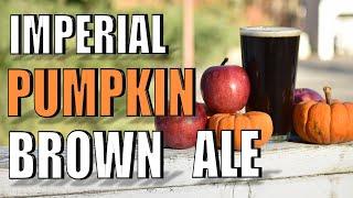 Brewing an Imperial PUMPKIN Brown Ale | Grain to Glass | How to Brew with PUMPKIN