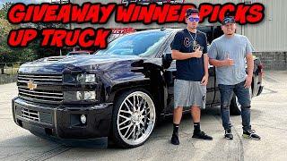 GIVEAWAY WINNER PICKS UP TRUCK AT PROJECT TORQUE HQ!