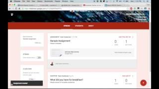 Google Classroom Overview