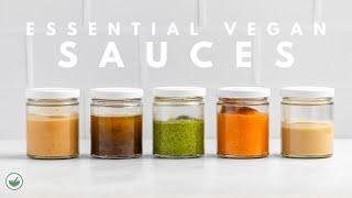 5 Essential Vegan Sauces + Ways to Use Them