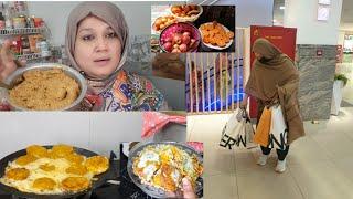 special shopping, lunch for my family   degi biryani or yummy shami kabab  vlog / shazia ka kitchen