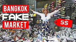 FAKE MARKET IN BANGKOK, Thailand   | Pratunam market