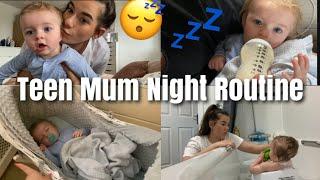 Teen Mum Night Routine | 8 months old | Becky Louise