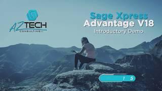 Sage Xpress Advantage V18 - Introduction Demo