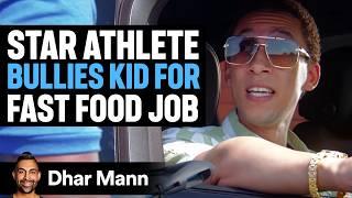 Football Star BULLIES TEEN For FAST FOOD JOB | Dhar Mann Studios