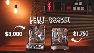 Lelit Bianca vs. Rocket Appartamento! - $1,750 vs. $3,000 Espresso Machine