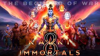 The Story of Avatar Kalki & 8 Immortal | Ready For War Against Evil Kali Purush | AI 3d Animation