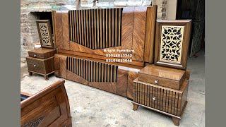 Lasani Wood Furniture Bed Design | Bright Furniture