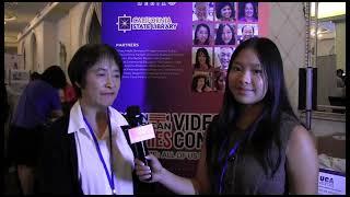 Sylvie Nguyen, AAS 1st Winner & Youth Ambassador, interviewed Sharon Chang at the UCA Conference