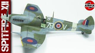 Spitfire Mk XII - Jadlam group build (Airfix 1/48 scale model)