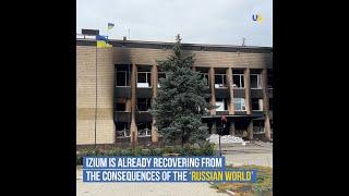 Izium: aftermath of Russian occupation