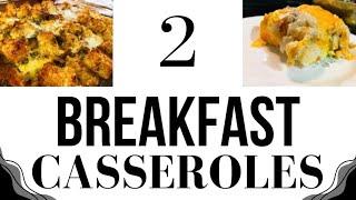 2 BREAKFAST CASSEROLES | CHEAP AND EASY RECIPES | PATTERSON FAMILY HOME