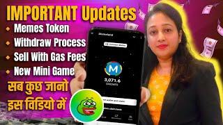 Memeland Airdrop Claim | Meme Coin Withdrawal Kaise Kare | Meme Coin Wallet Connect | Shruti Vlogger