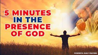 Can You Spend 5 Minutes In God's Presence Tonight? Then Pray This Evening Prayer Before You Sleep