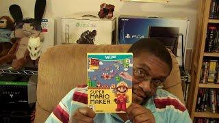UNBOXING "Super Mario Maker" Wii U [HD]