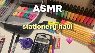 ASMR - Stationery Haul! 