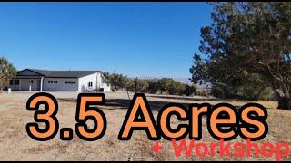  OPORTUNITY Ranch for sale with 3.5 Acres + Workshop