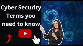 Cyber Security Terms you need to know | #cybersecurity #zbnetworks #networking
