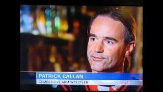 Armwrestling - Patrick "The Butcher" Callan on CTV news - VancouverArmwrestling.com