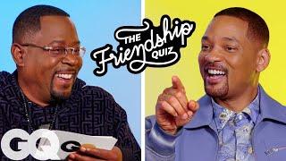 Will Smith & Martin Lawrence Take a Friendship Quiz | GQ