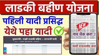 Mazi Ladki Bahin Yojana Eligibility List || mazi ladki bahin yojana yadi