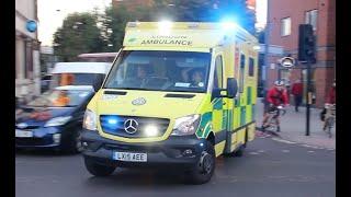 London Ambulance Service - 2015 Mercedes Sprinter Emergency Ambulance responding