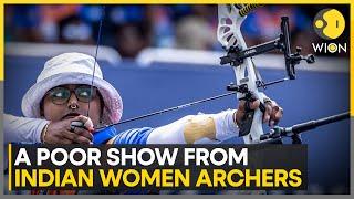 Paris Olympics 2024: Indian women's archery team crashes out in quarter-final | WION Sports