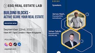 ESG Real Estate Lab - Building Blocks - Active Score Your Real Estate