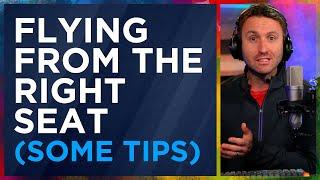 Flying from the right seat: Tips to transition