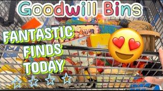 Filled My Cart FULL of Vintage Treasures at the Goodwill Bins | Only Spent $18 | Thrift With Me