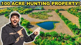 FULL TOUR of My NEW 100 ACRE Dream HUNTING Property!!!