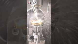 Five-axis CNC Gold jewelry-making machine - Guanglijin #jewelry #shorts #cncmachine #viral