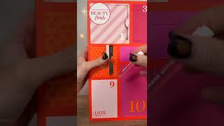 TARGET x ULTA BEAUTY 15 DAYS OF HOLIDAY FAVES ADVENT CALENDAR PART 1 #makeup #beauty #target #shorts