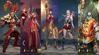 #Mod 5 skins Tết full hiệu ứng và icon gốc Liên Quân Mobile server Việt Nam