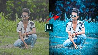 Lightroom photo editing|| cyan blue Preset Free Download || SPEditingZone