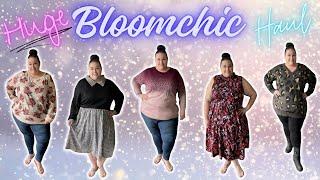 BLOOMCHIC PLUS SIZE WINTER HAUL 2023 | TRY-ON & REVIEW + DISCOUNT CODE