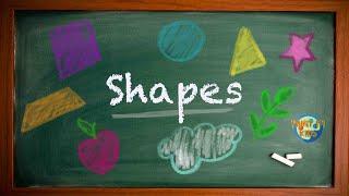 Beginner Art Education - All About Shapes - Elements of Design Lesson 2 - Art For Kids