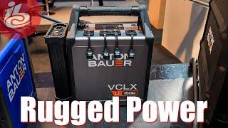 Anton Bauer and VCLX LI 1600 and Eden Battery Packs (IBC 2024)