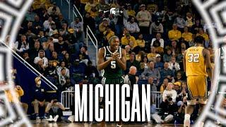 Michigan State Men's Basketball vs. Michigan | Cinematic Highlight | Feb. 17, 2024