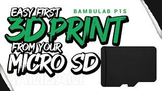 Bambu P1S First Print: Essential Tips for Beginners