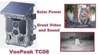 Voopeak TC08 4K WiFi Solar Powered Trail Camera Review