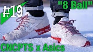 #19 - Concepts x Asics Gel Lyte V "8 Ball" - on feet - sneakerkult