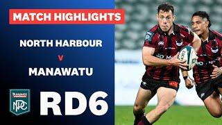 RD 6 HIGHLIGHTS: North Harbour v Manawatū (Bunnings NPC 2024)