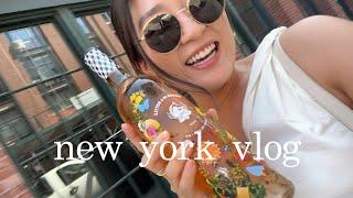 NYC vlog | blackpink concert, bbq with friends, mets game, & a brief self-introduction