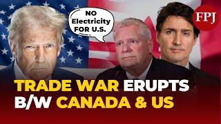 Trump’s Tariffs Ignite Trade War: Canada Threatens to Cut Electricity– ‘Feel Pain Like Never Before'