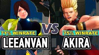 KOF XV ▰ LEEANVAN (Ángel/Isla/Whip) vs AKIRA (Benimaru/Shun'ei/Isla)